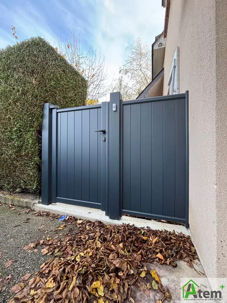 Portillons en aluminium sur mesure à Bihorel et Mont-Saint-Aignan Portillons en aluminium sur mesure à Bihorel et Mont-Saint-Aignan