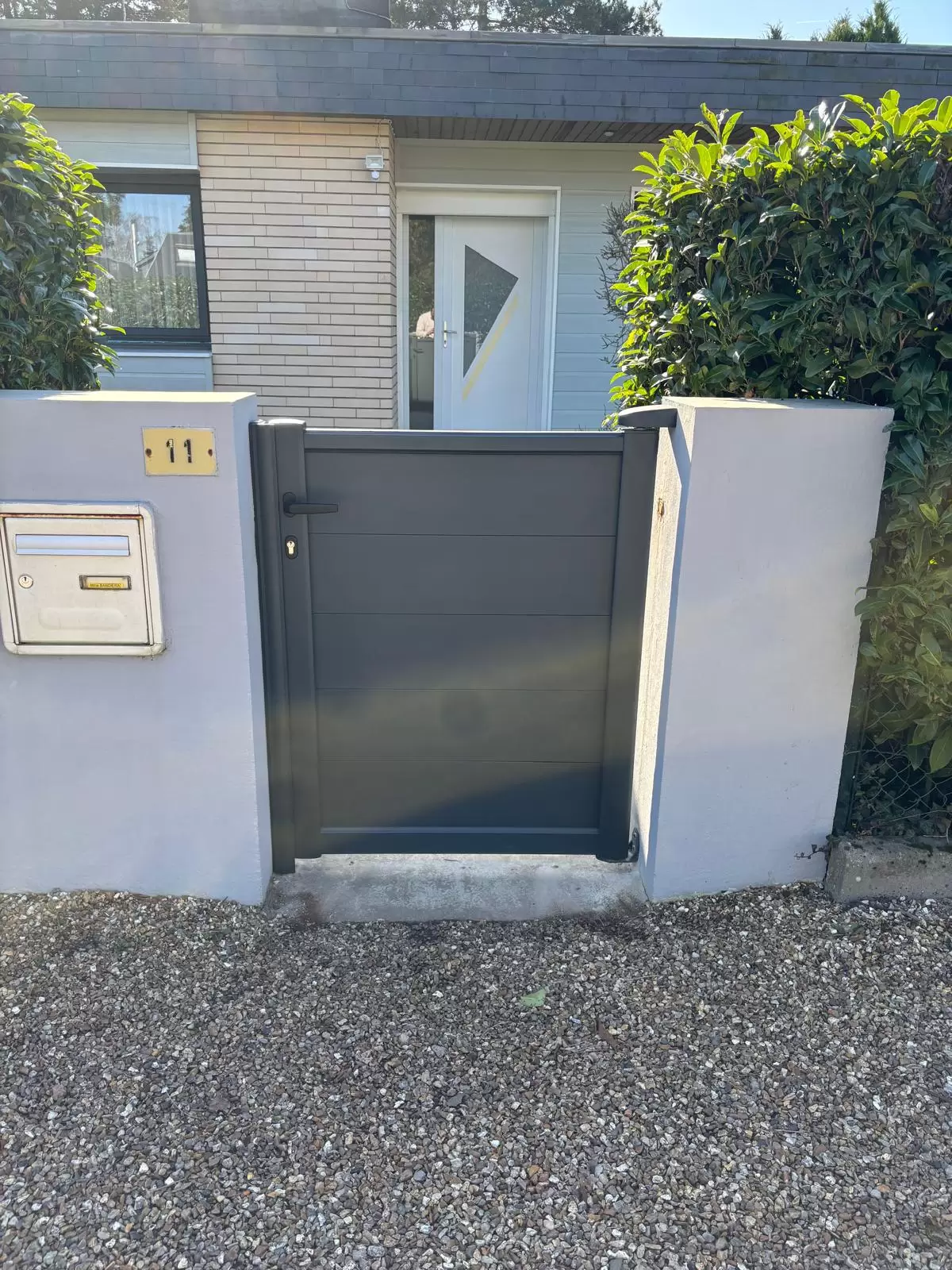 Installer portillon maison seine maritime